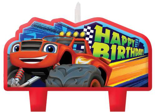 Blaze and The Monster Machines Candle Set - Click Image to Close
